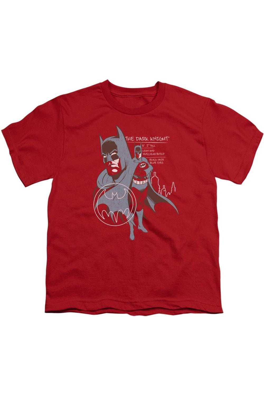Футболка для подростков Batman "Стройный и мускулистый" с коротким рукавом Gildan, красный
Футболка для подростков Batman "Стройный и мускулистый" с коротким рукавом Gildan, красный