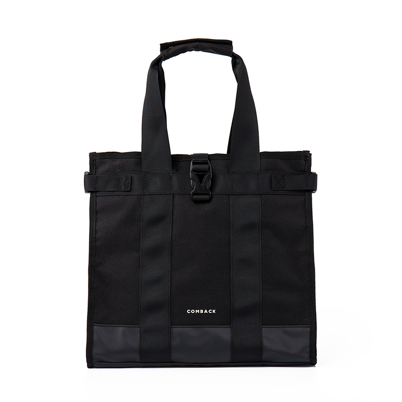 COMBACK Полиамидная сумка-шоппер унисекс черная
COMBACK Полиамидная сумка-шоппер унисекс черная