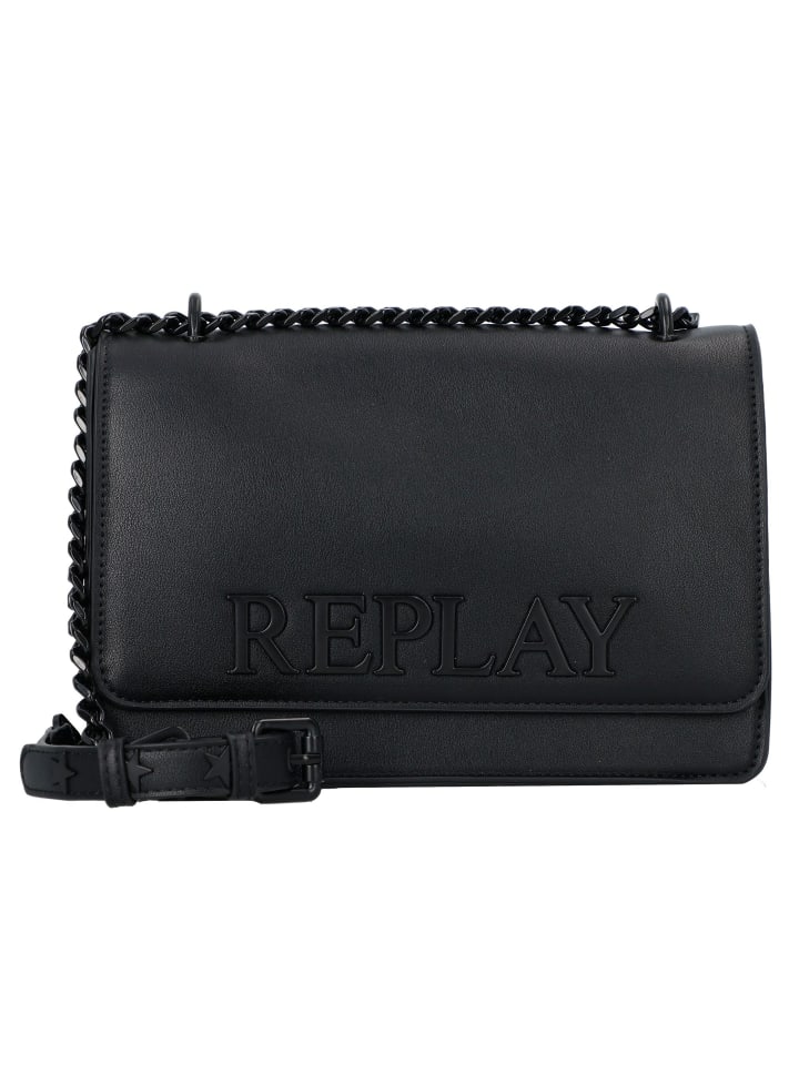 Сумка через плечо 25 см гранитно-серого цвета Replay
Сумка через плечо 25 см гранитно-серого цвета Replay