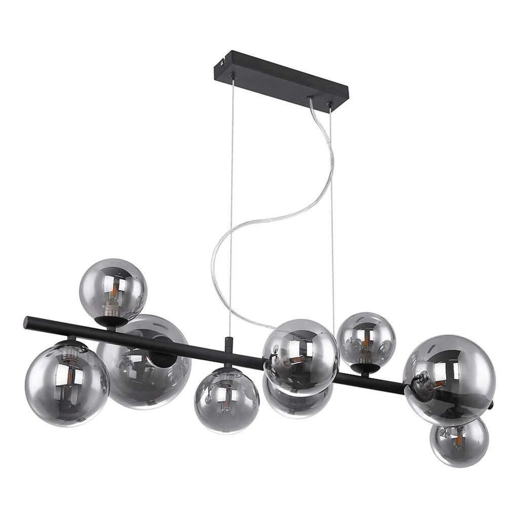 Подвесной светодиодный светильник, стеклянные шарики, черный, L 86 см Globo Lighting
Подвесной светодиодный светильник, стеклянные шарики, черный, L 86 см Globo Lighting