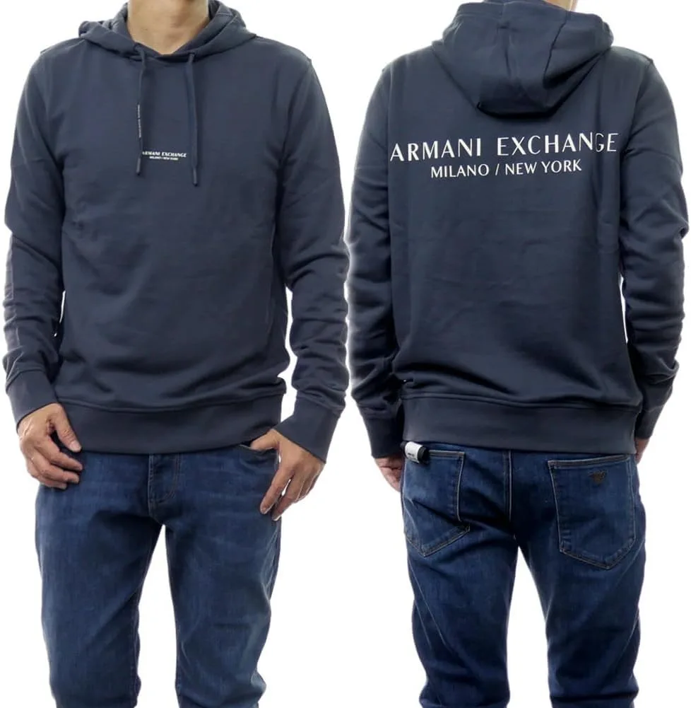 Толстовка Armani Exchange Milano Ny Cotton с капюшоном
Толстовка Armani Exchange Milano Ny Cotton с капюшоном