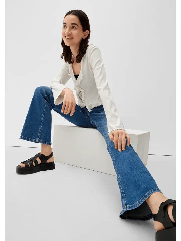 Тканевые брюки QS, синий
Тканевые брюки QS, синий