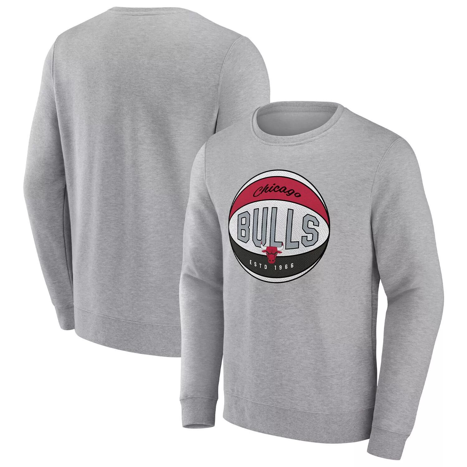 Мужской фирменный серый пуловер с принтом Chicago Bulls True Classics в винтажном стиле Fanatics
Мужской фирменный серый пуловер с принтом Chicago Bulls True Classics в винтажном стиле Fanatics