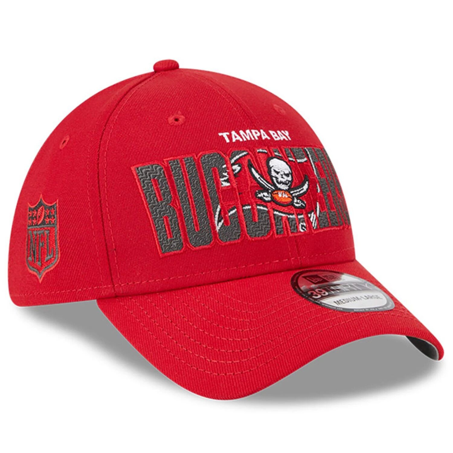 Мужская гибкая кепка New Era Red Tampa Bay Buccaneers 2023 NFL Draft 39THIRTY
Мужская гибкая кепка New Era Red Tampa Bay Buccaneers 2023 NFL Draft 39THIRTY