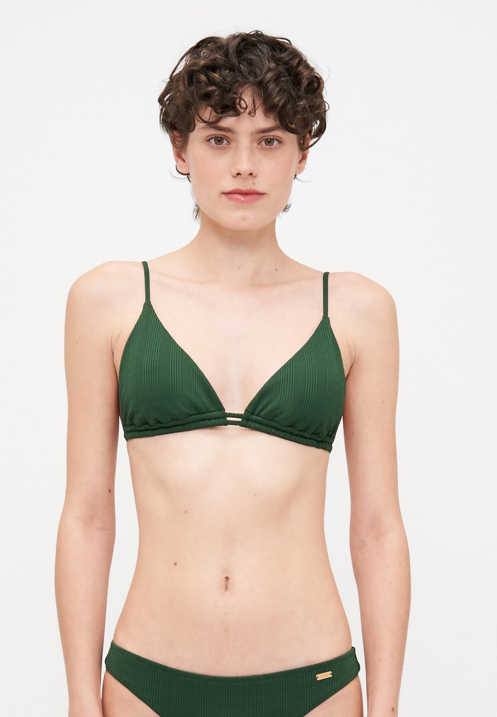 Верх бикини TRIANGLE Copenhagen Studios, темно-зеленый 
Верх бикини TRIANGLE Copenhagen Studios, темно-зеленый