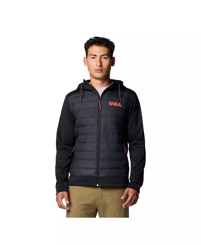 Мужская черная гибридная худи-куртка с молнией Georgia Bulldogs Out-Shield Columbia
Мужская черная гибридная худи-куртка с молнией Georgia Bulldogs Out-Shield Columbia