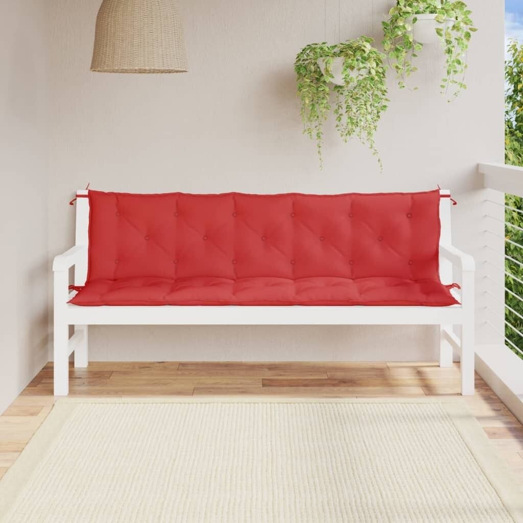 Подушки для садовой скамейки Ankonbej 2 шт. красные 180x50x7 см, ткань Оксфорд, красный
Подушки для садовой скамейки Ankonbej 2 шт. красные 180x50x7 см, ткань Оксфорд, красный