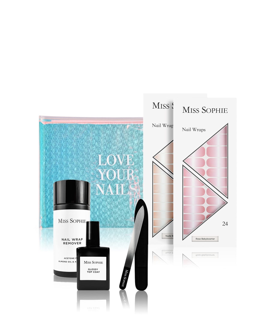 Набор для ухода за ногтями Miss Sophie Starter Set Rose Babyboomer & Nude Babyboomer, 1 шт.
Набор для ухода за ногтями Miss Sophie Starter Set Rose Babyboomer & Nude Babyboomer, 1 шт.