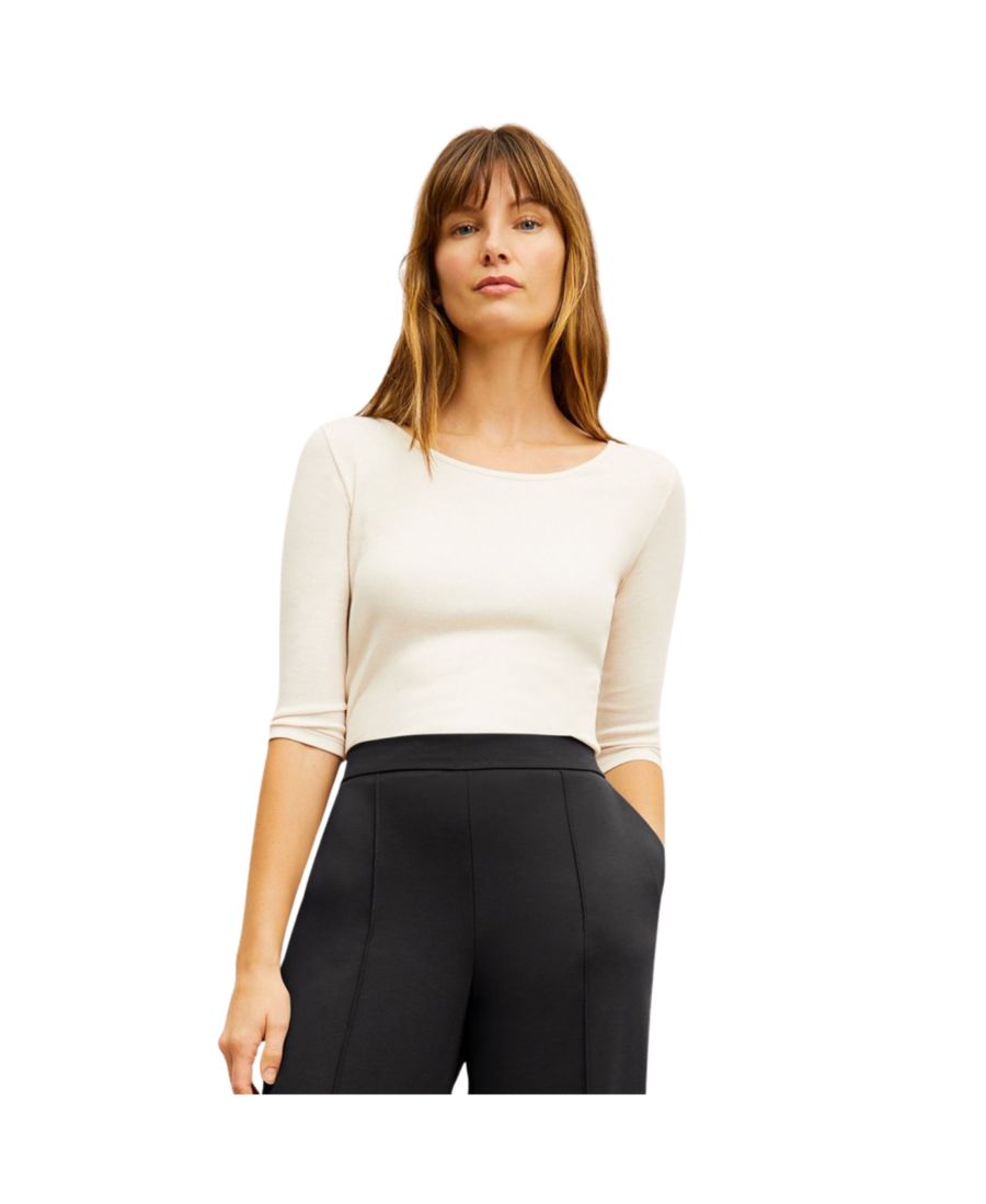 Женская футболка Soyoung - из органического ребристого хлопка пима MMLaFleur, Ivory, Бежевый, Женская футболка Soyoung - из органического ребристого хлопка пима MMLaFleur, Ivory
Женская футболка Soyoung - из органического ребристого хлопка пима MMLaFleur, Ivory, Бежевый, Женская футболка Soyoung - из органического ребристого хлопка пима MMLaFleur, Ivory