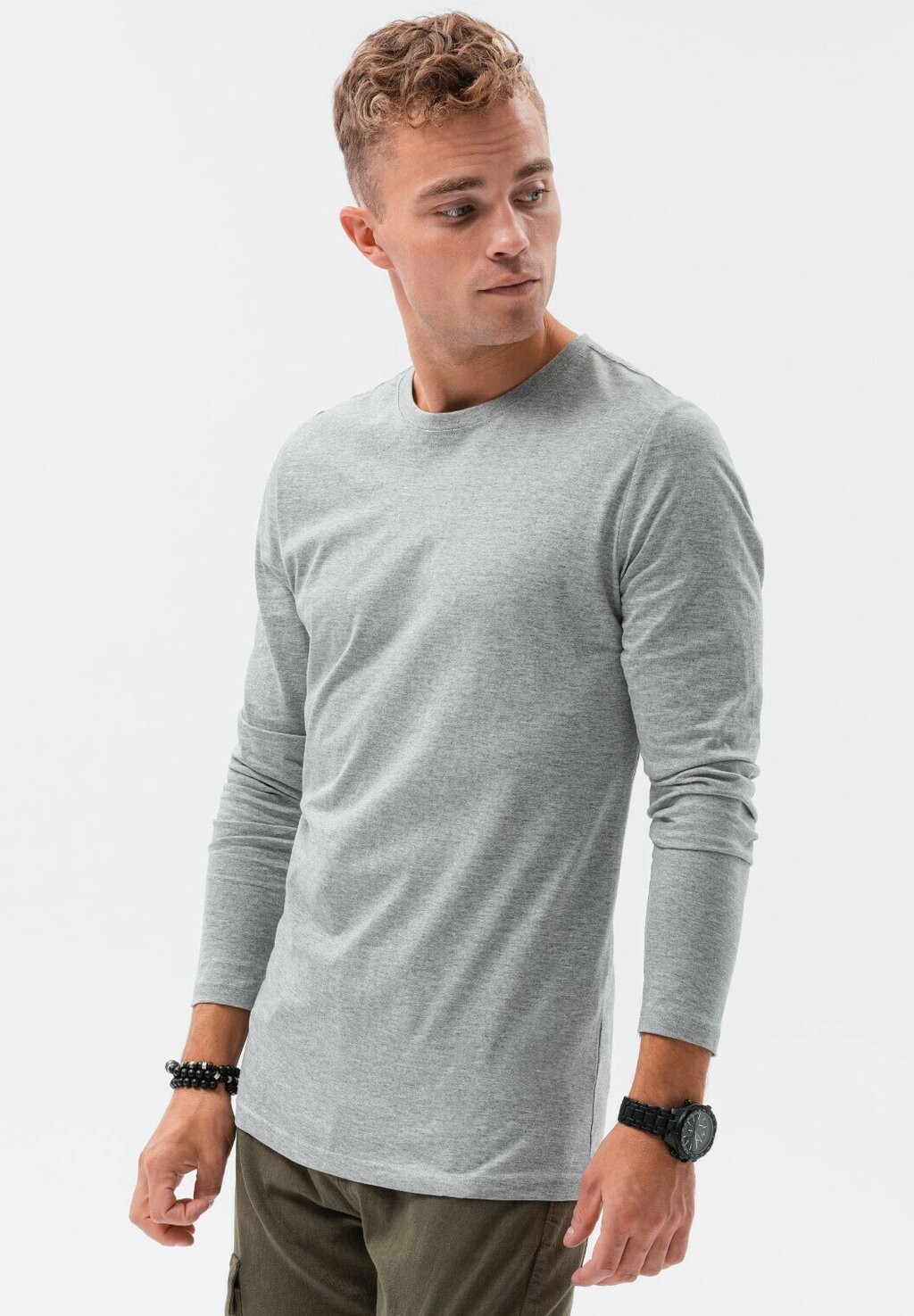 Футболка с длинным рукавом Ombre, серый меланж
Футболка с длинным рукавом Ombre, серый меланж