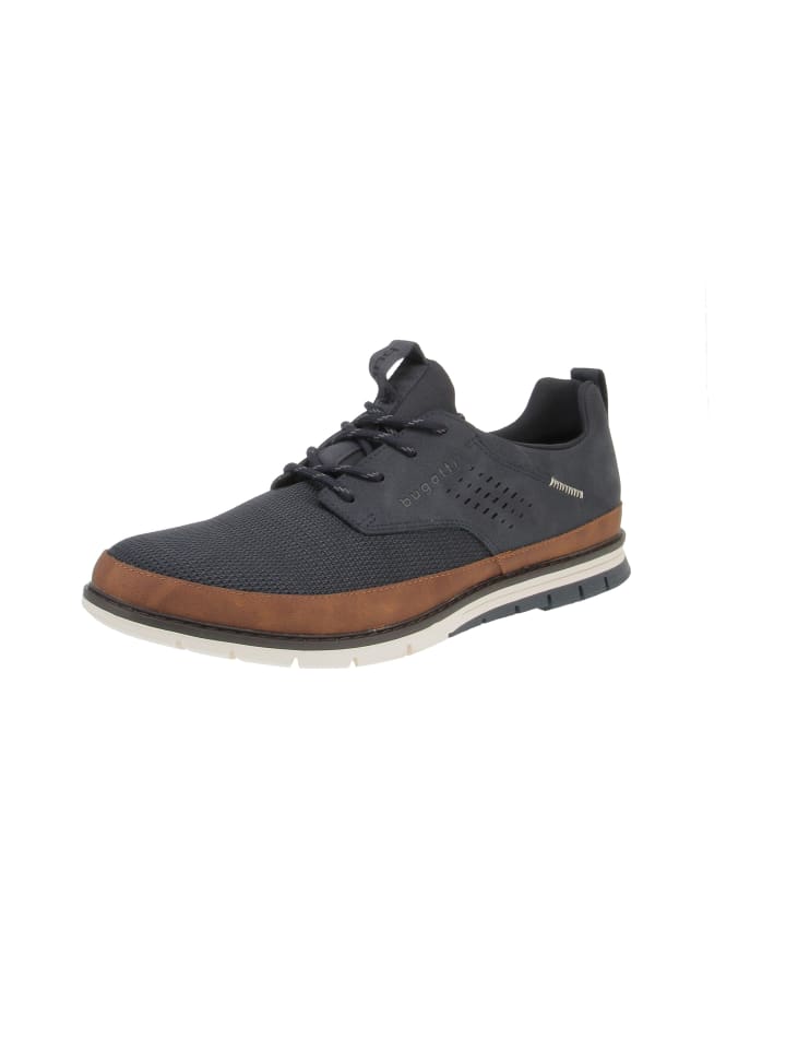 Туфли на шнуровке Bugatti, синий 
Туфли на шнуровке Bugatti, синий