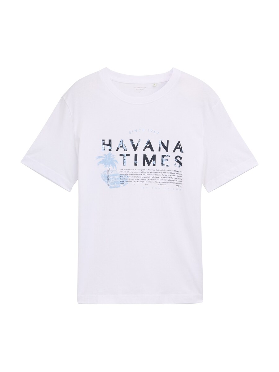 Футболка TOM TAILOR, White
Футболка TOM TAILOR, White