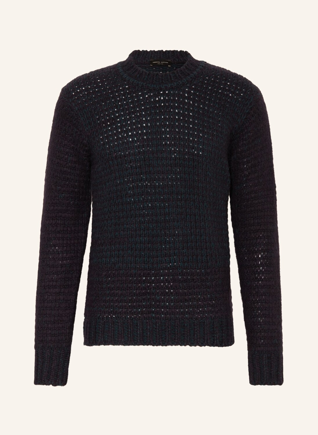 Свитер с альпакой Roberto Collina, синий
Свитер с альпакой Roberto Collina, синий
