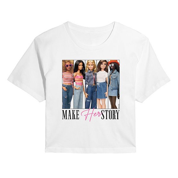 Футболка Juniors' Make Herstory Barbie
Футболка Juniors' Make Herstory Barbie