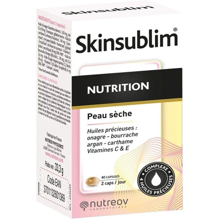 Skinsublim Nutrition Пищевая добавка с активными ингредиентами Nutreov
Skinsublim Nutrition Пищевая добавка с активными ингредиентами Nutreov