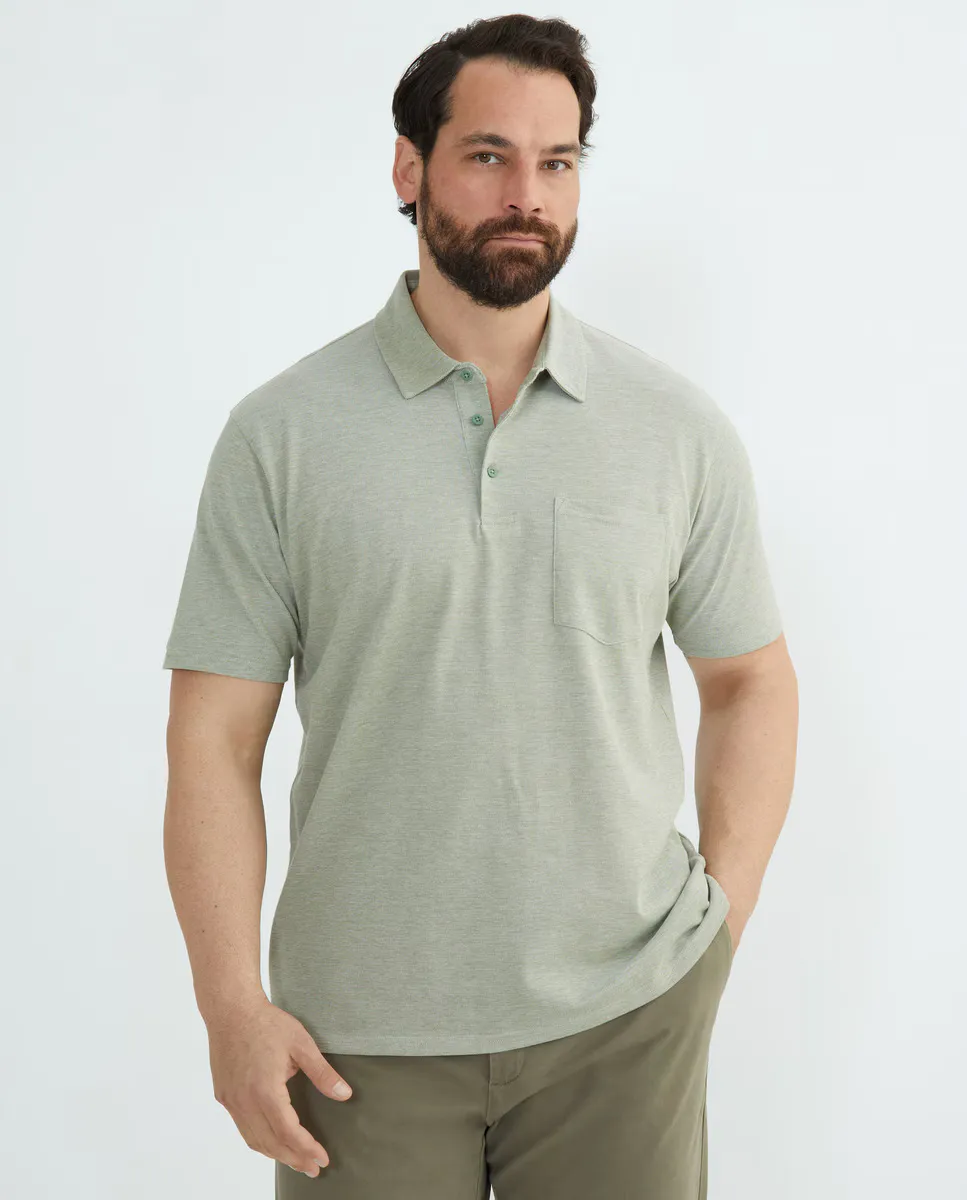 Мужская хлопковая рубашка-поло с короткими рукавами, большие размеры Dustin, цвет Kaki
Мужская хлопковая рубашка-поло с короткими рукавами, большие размеры Dustin, цвет Kaki