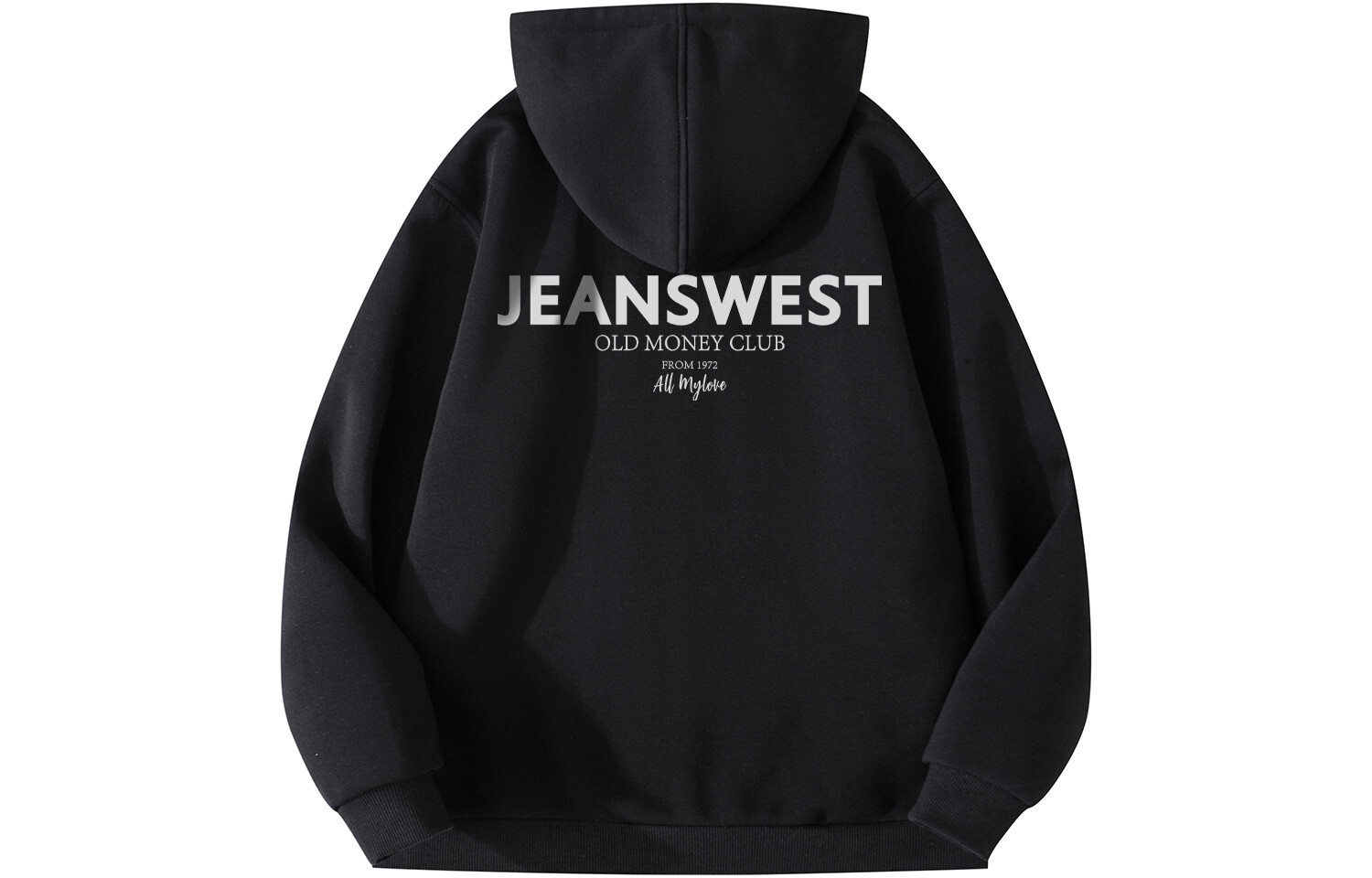 Jeanswest Толстовка унисекс Jean West, Темно-серый 
Jeanswest Толстовка унисекс Jean West, Темно-серый