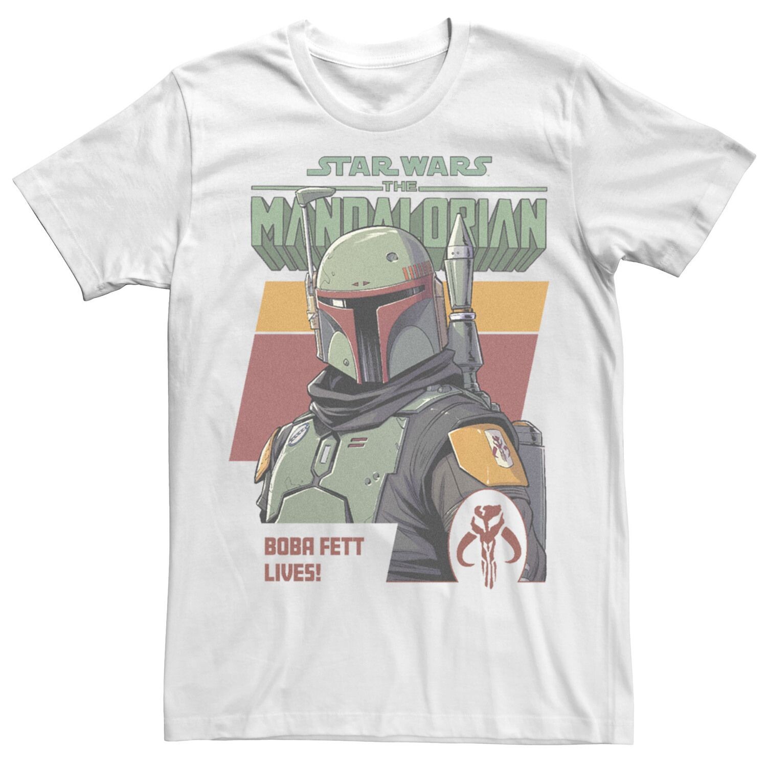 Мужская футболка Mandalorian Boba Fett Licensed Character
Мужская футболка Mandalorian Boba Fett Licensed Character