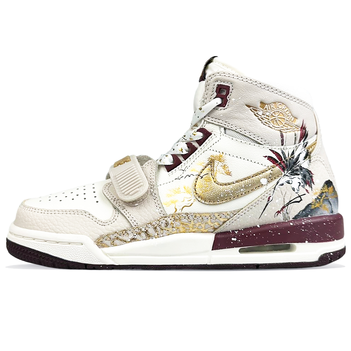 Детские баскетбольные кроссовки Legacy 312 с противоскользящим износостойким верхом и высоким голенищем для подростков Jordan, экрю
Детские баскетбольные кроссовки Legacy 312 с противоскользящим износостойким верхом и высоким голенищем для подростков Jordan, экрю