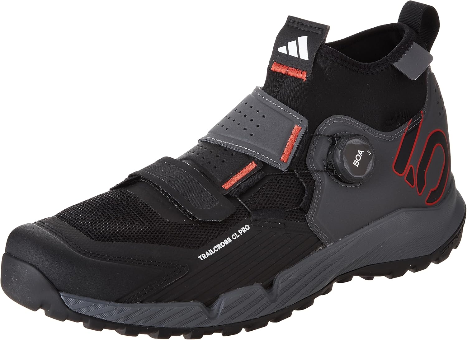 Мужские горные велосипедные туфли adidas Five Ten Trailcross Pro Clip-in W, черный/красный/серый
Мужские горные велосипедные туфли adidas Five Ten Trailcross Pro Clip-in W, черный/красный/серый