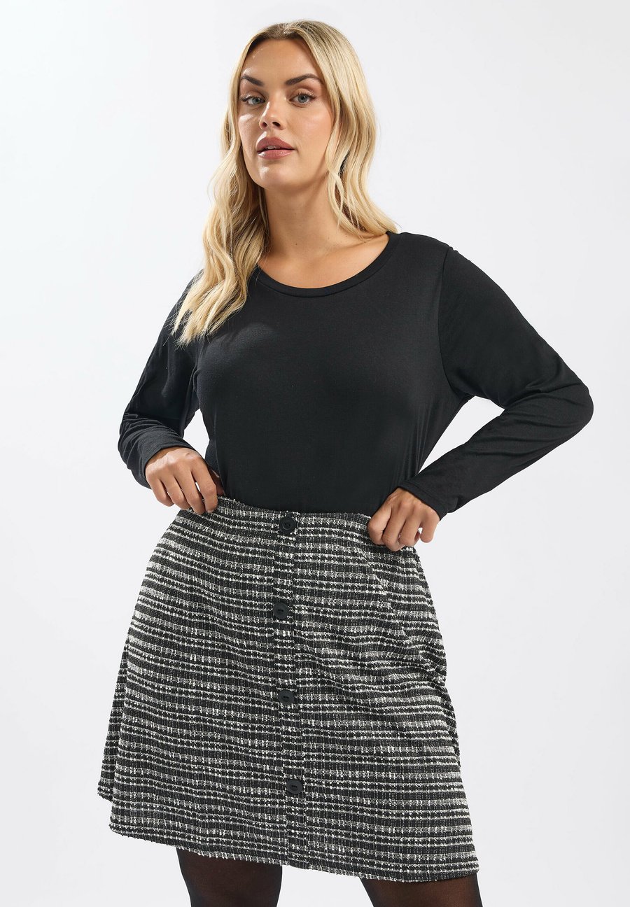 Юбка Yours Clothing ELASTICATED WAIST, Black
Юбка Yours Clothing ELASTICATED WAIST, Black