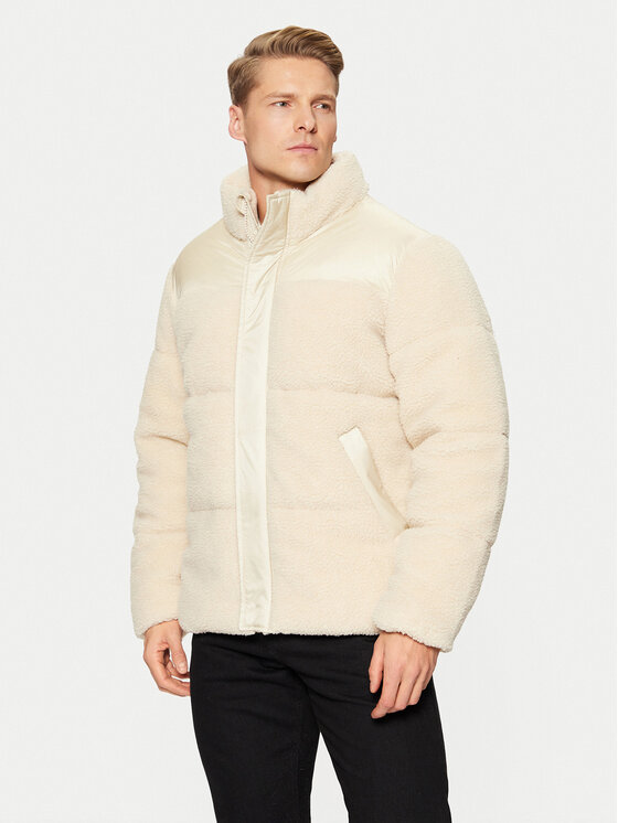 Пуховик стандартного кроя Solid, бежевый
Пуховик стандартного кроя Solid, бежевый