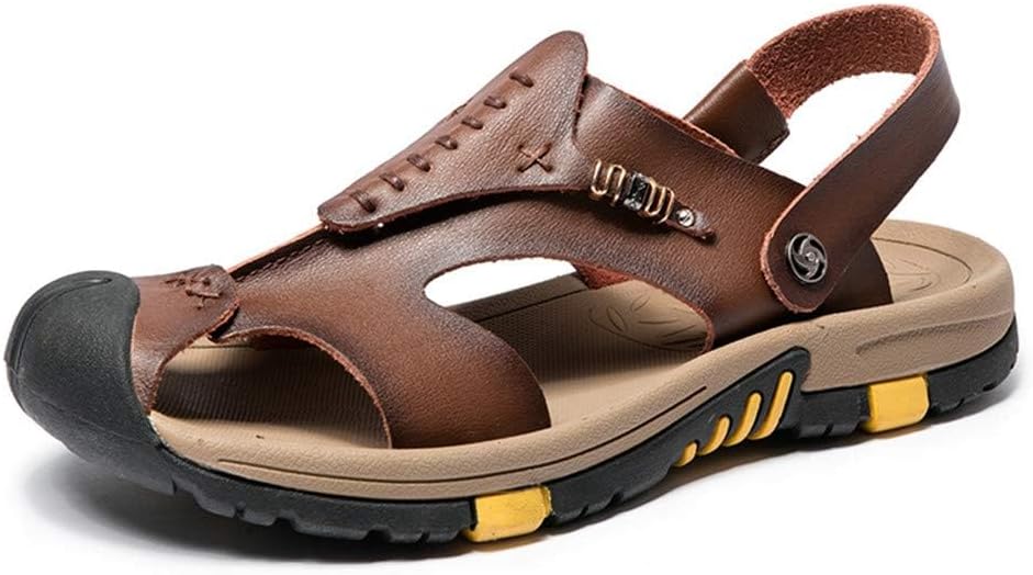 Мужские спортивные кожаные сандалии для улицы, походов, пляжа и рыбалки, противоскользящие, водонепроницаемые, легкие и дышащие Asifn, хаки
Мужские спортивные кожаные сандалии для улицы, походов, пляжа и рыбалки, противоскользящие, водонепроницаемые, легкие и дышащие Asifn, хаки