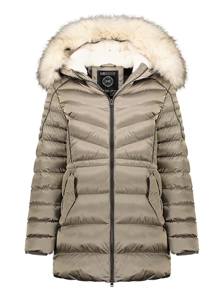 Парка Maison Montaigne Parka Destimai, серо-коричневый
Парка Maison Montaigne Parka Destimai, серо-коричневый