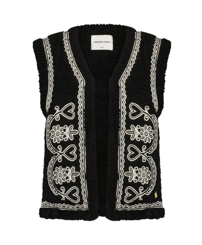 Тоби жилет Fabienne Chapot, черный
Тоби жилет Fabienne Chapot, черный