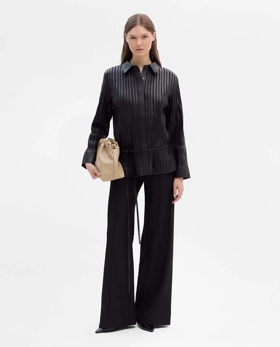 Женские расклешенные брюки с высокой посадкой Simorra, черный
Женские расклешенные брюки с высокой посадкой Simorra, черный