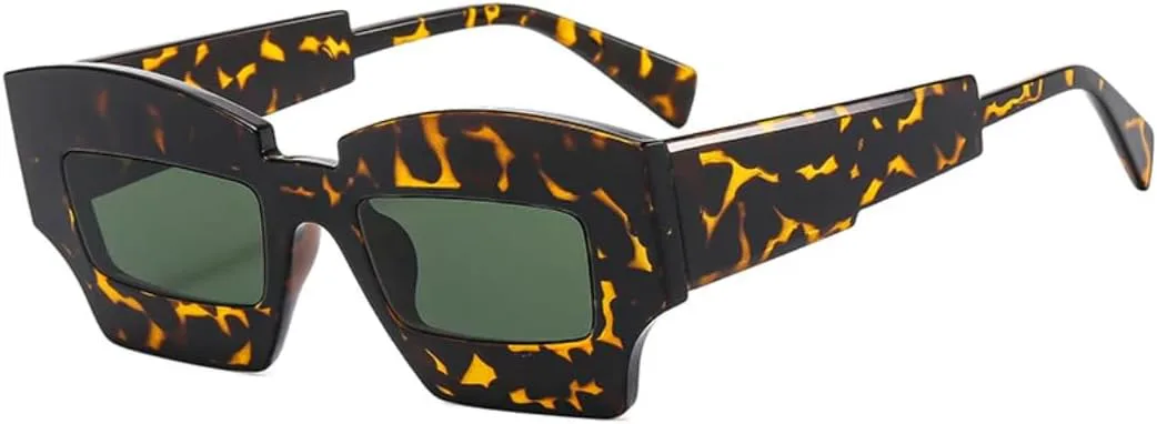 Модные солнцезащитные очки Polygon для женщин и мужчин, винтажные панк-очки, хип-хоп, для активного отдыха, с защитой от УФ-излучения UV400 TKKTLLT, Leopard Green
Модные солнцезащитные очки Polygon для женщин и мужчин, винтажные панк-очки, хип-хоп, для активного отдыха, с защитой от УФ-излучения UV400 TKKTLLT, Leopard Green