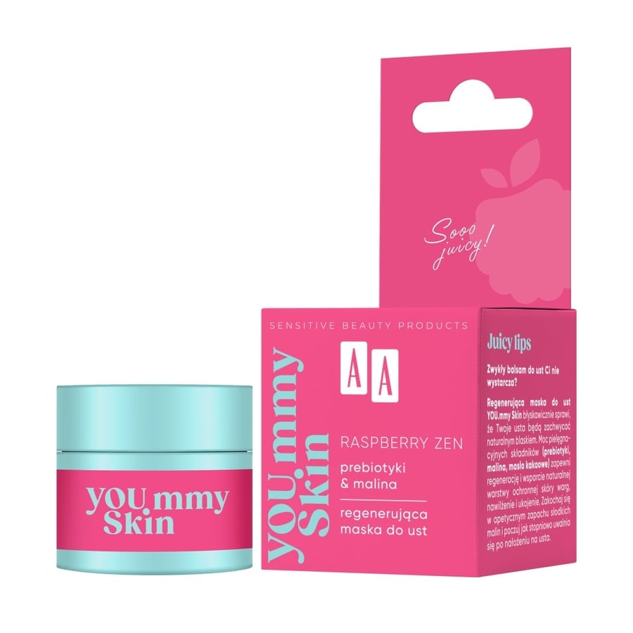 AA YOU.mmy Skin Raspberry Zen Regenerating Lip Mask 10g
AA YOU.mmy Skin Raspberry Zen Regenerating Lip Mask 10g