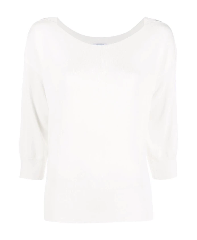 Повседневный белый пуловер из вискозного хлопка. Malo, белый
Повседневный белый пуловер из вискозного хлопка. Malo, белый