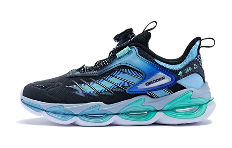 QIAODAN Легкие амортизирующие низкие детские кроссовки для бега, черно-синие, для подростков 
QIAODAN Легкие амортизирующие низкие детские кроссовки для бега, черно-синие, для подростков