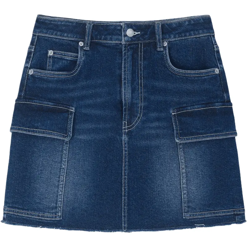 GAP Джинсовая короткая юбка Denim Blue
GAP Джинсовая короткая юбка Denim Blue