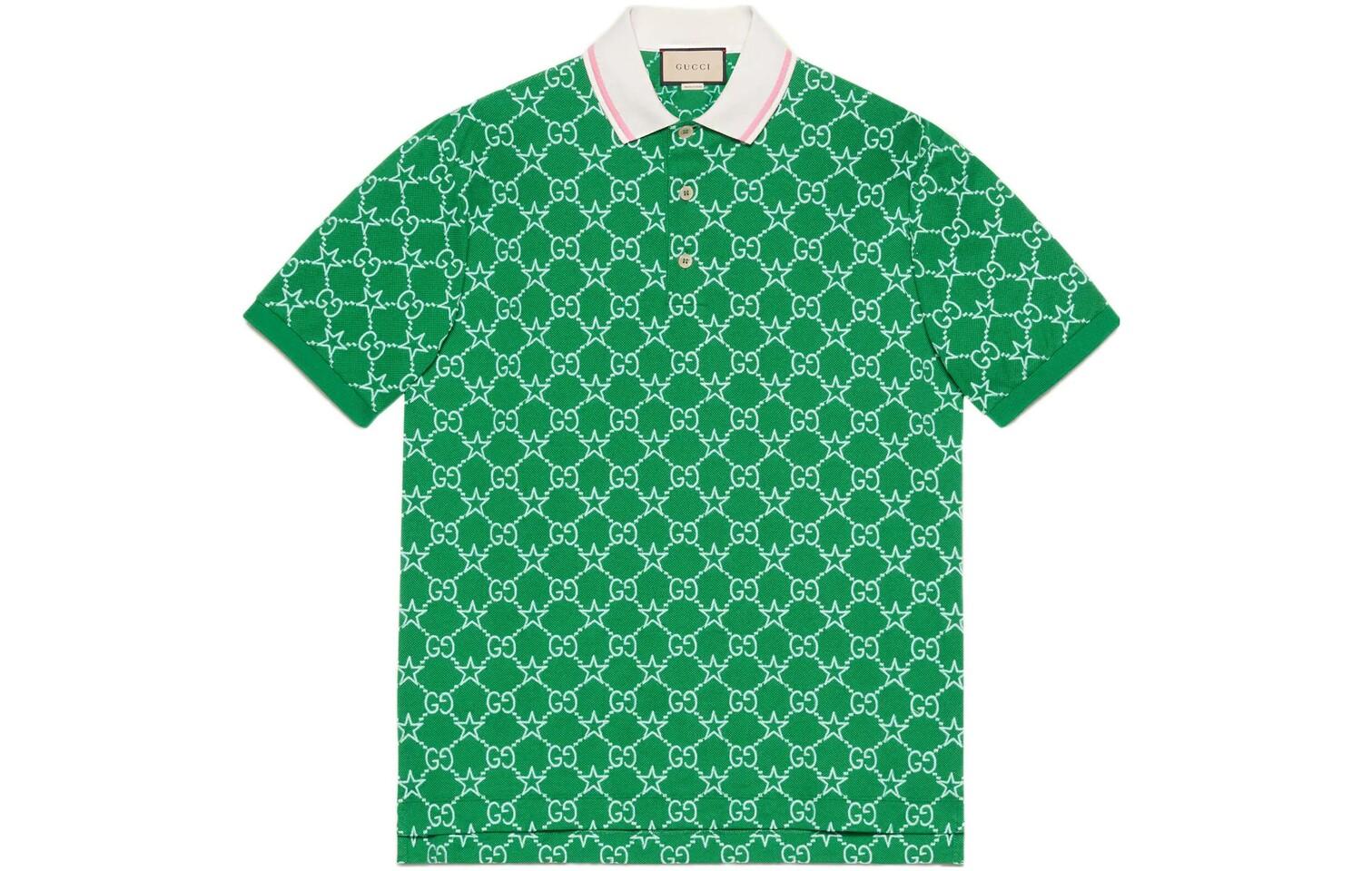 Рубашка поло мужская зеленая Gucci, зеленый
Рубашка поло мужская зеленая Gucci, зеленый