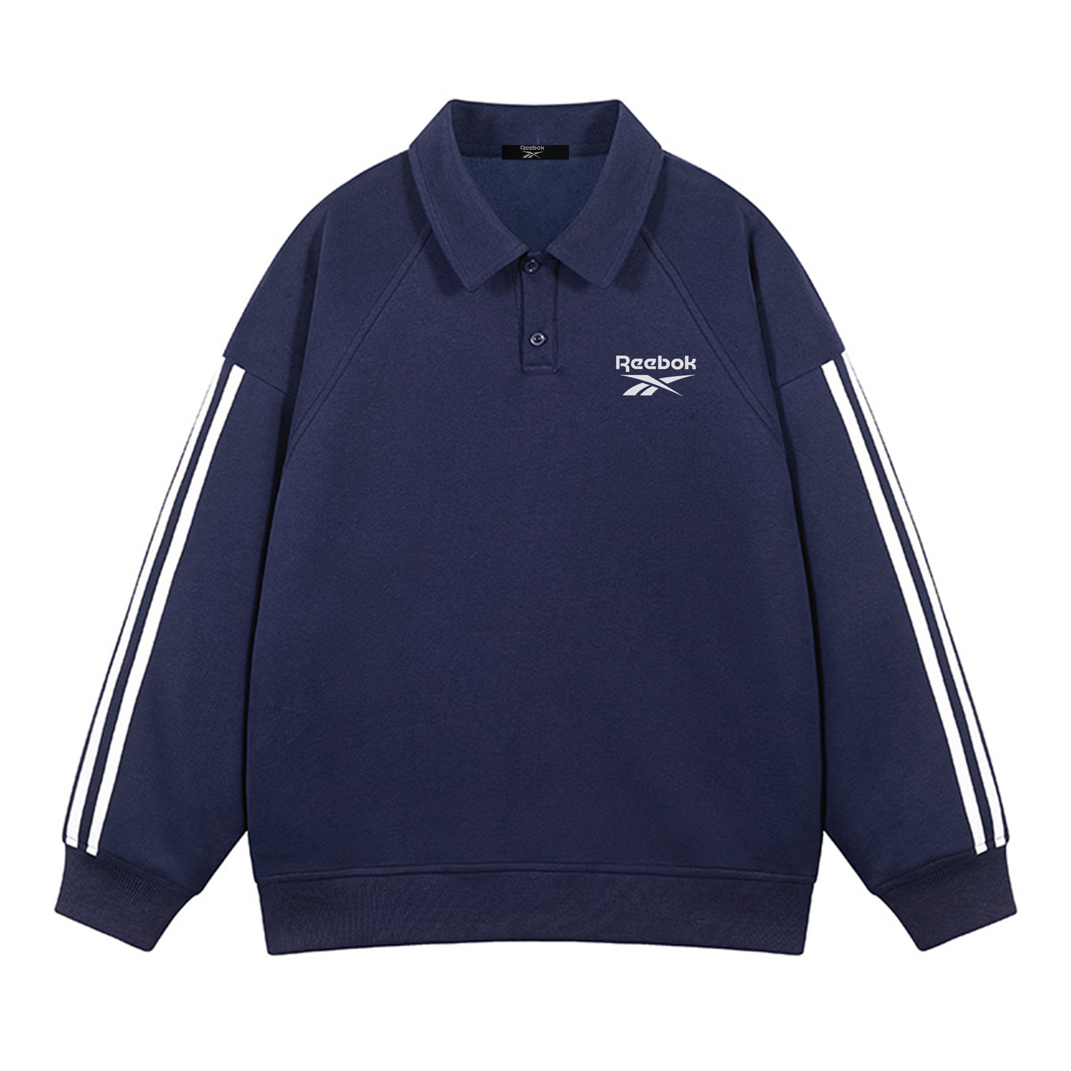 Свитшот Unisex Polo Collar Moderate Heavyweight Reebok, темно-синий
Свитшот Unisex Polo Collar Moderate Heavyweight Reebok, темно-синий