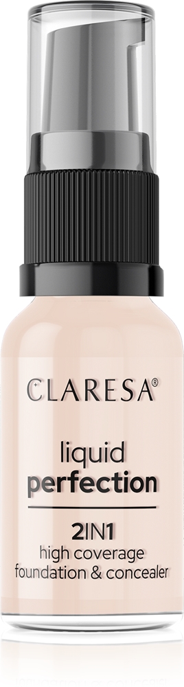 Тональная основа Liquid Perfection 2-в-1 с полным покрытием Claresa, atspalvis 101 light 18 гр
Тональная основа Liquid Perfection 2-в-1 с полным покрытием Claresa, atspalvis 101 light 18 гр