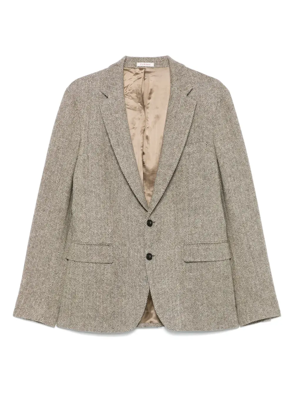 Однобортный пиджак из вирджинской шерсти FURSAC, коричневый
Однобортный пиджак из вирджинской шерсти FURSAC, коричневый