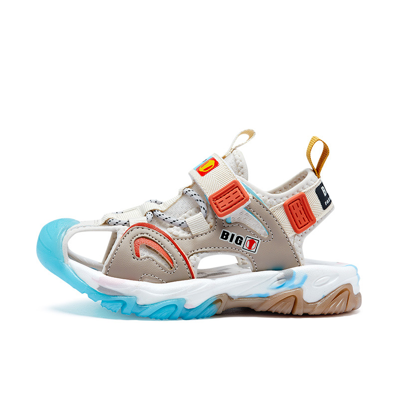 BIG WASP Абразиестойкие нескользящие детские сандалии Beige Blue для подростков
BIG WASP Абразиестойкие нескользящие детские сандалии Beige Blue для подростков