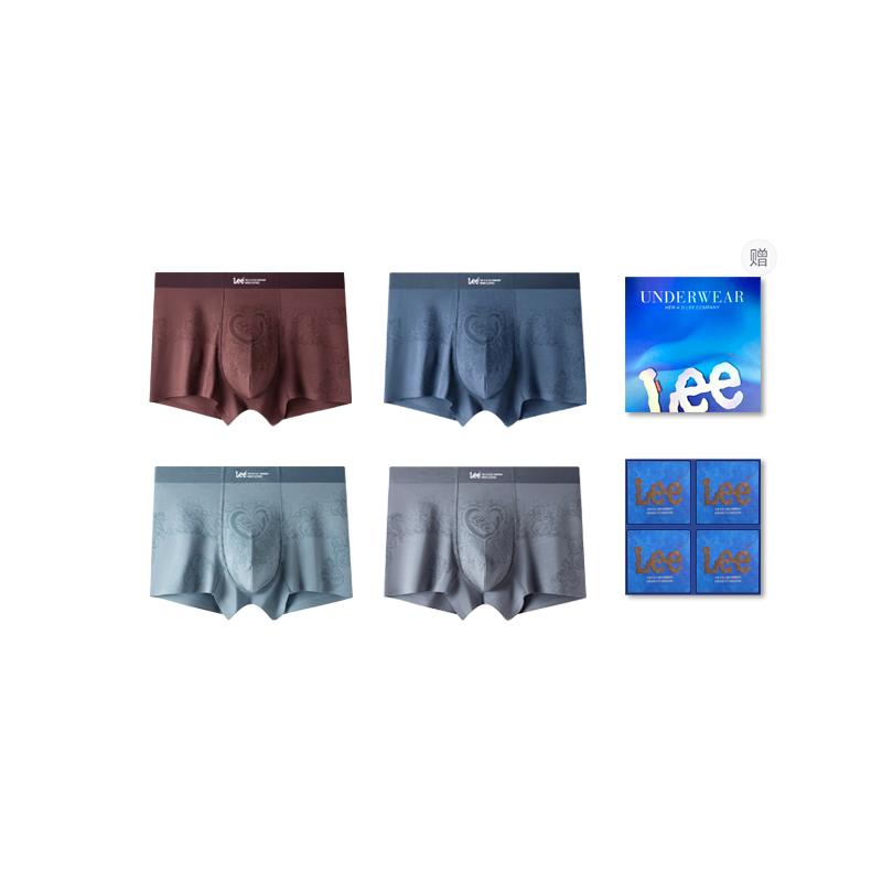 Lee Подарочные боксы мужского белья 4 шт
Lee Подарочные боксы мужского белья 4 шт