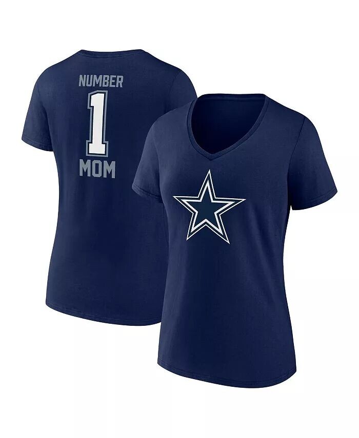 Женская темно-синяя футболка с v-образным вырезом Dallas Cowboys Mother's Day Fanatics, синий
Женская темно-синяя футболка с v-образным вырезом Dallas Cowboys Mother's Day Fanatics, синий