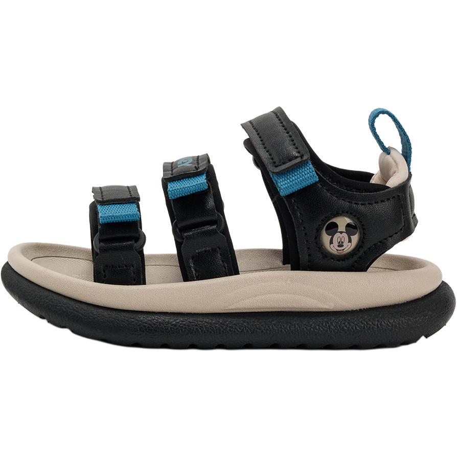 Сандалии серии Mickey с низким верхом, устойчивые к истиранию и дышащие, детские Disney, черный 
Сандалии серии Mickey с низким верхом, устойчивые к истиранию и дышащие, детские Disney, черный