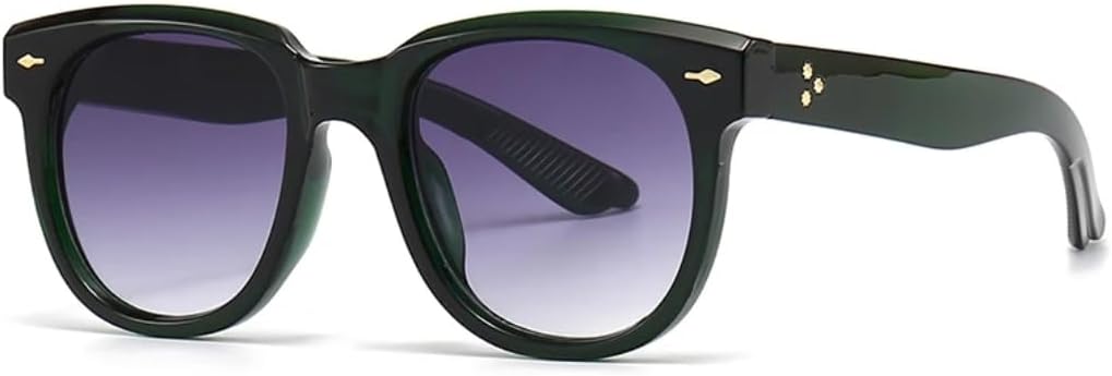 Солнцезащитные очки с защитой UV400 | Круглая оправа с градиентными линзами | Для женщин и мужчин, для занятий спортом на открытом воздухе и вождения DSVIGF, Dark Green
Солнцезащитные очки с защитой UV400 | Круглая оправа с градиентными линзами | Для женщин и мужчин, для занятий спортом на открытом воздухе и вождения DSVIGF, Dark Green