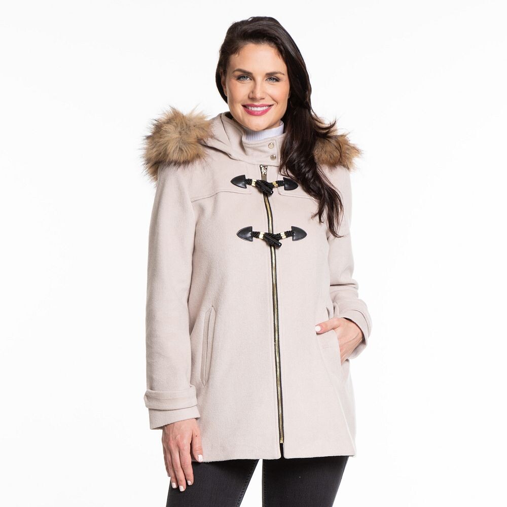 Женское полушерстяное пальто с капюшоном Nine West с искусственной отделкой, цвет Bone, Белый, Женское полушерстяное пальто с капюшоном Nine West с искусственной отделкой, цвет Bone
Женское полушерстяное пальто с капюшоном Nine West с искусственной отделкой, цвет Bone, Белый, Женское полушерстяное пальто с капюшоном Nine West с искусственной отделкой, цвет Bone