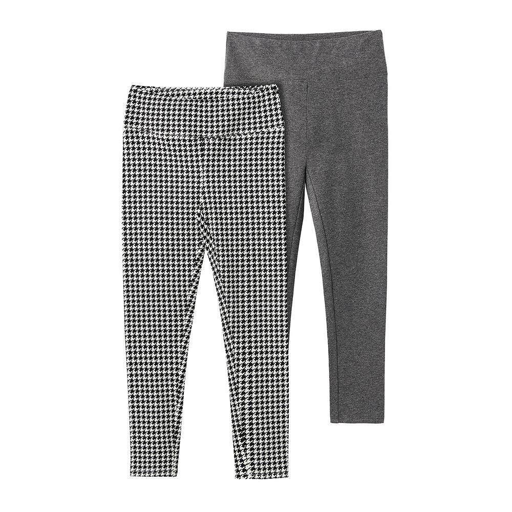 Комплект леггинсов SO Adaptive для девочек, 2 шт., цвет Gray And Houndstooth 
Комплект леггинсов SO Adaptive для девочек, 2 шт., цвет Gray And Houndstooth