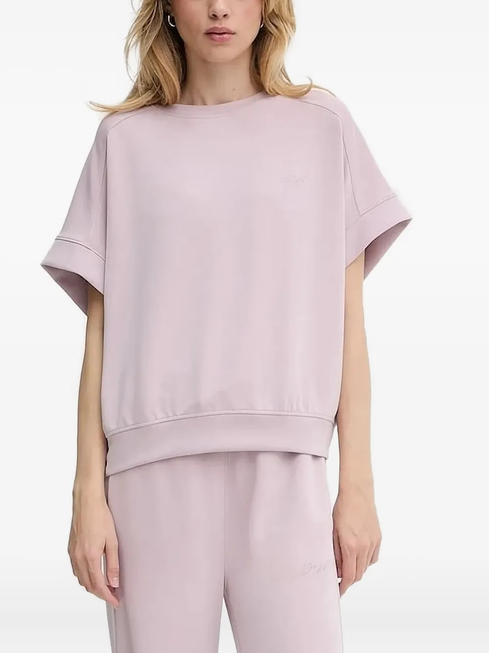 Футболка Enari со складками BOSS, розовый
Футболка Enari со складками BOSS, розовый