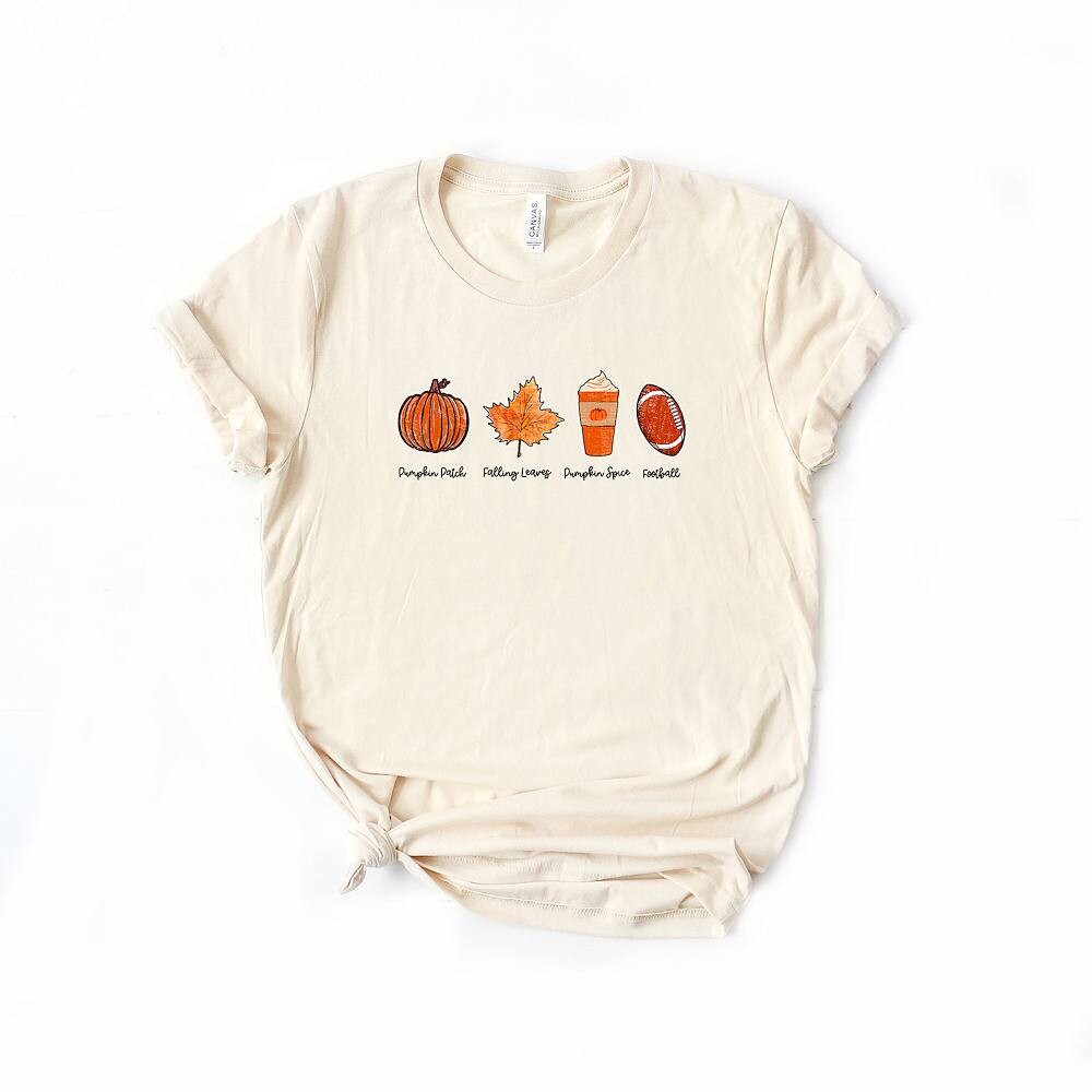 Футболка с короткими рукавами и рисунком Fall Favorites Simply Sage Market, цвет Cream
Футболка с короткими рукавами и рисунком Fall Favorites Simply Sage Market, цвет Cream