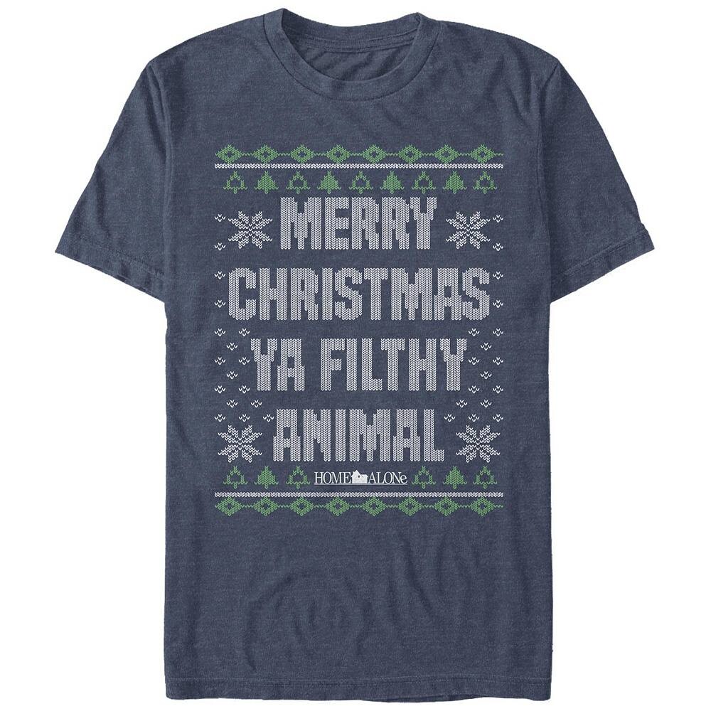 Свитер с изображением животных Big & Tall Home Alone Merry Christmas Ya Filthy Animal Licensed Character, цвет Navy Heather
Свитер с изображением животных Big & Tall Home Alone Merry Christmas Ya Filthy Animal Licensed Character, цвет Navy Heather