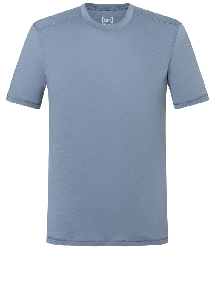 Функциональная рубашка super.natural, цвет grau-blau 
Функциональная рубашка super.natural, цвет grau-blau